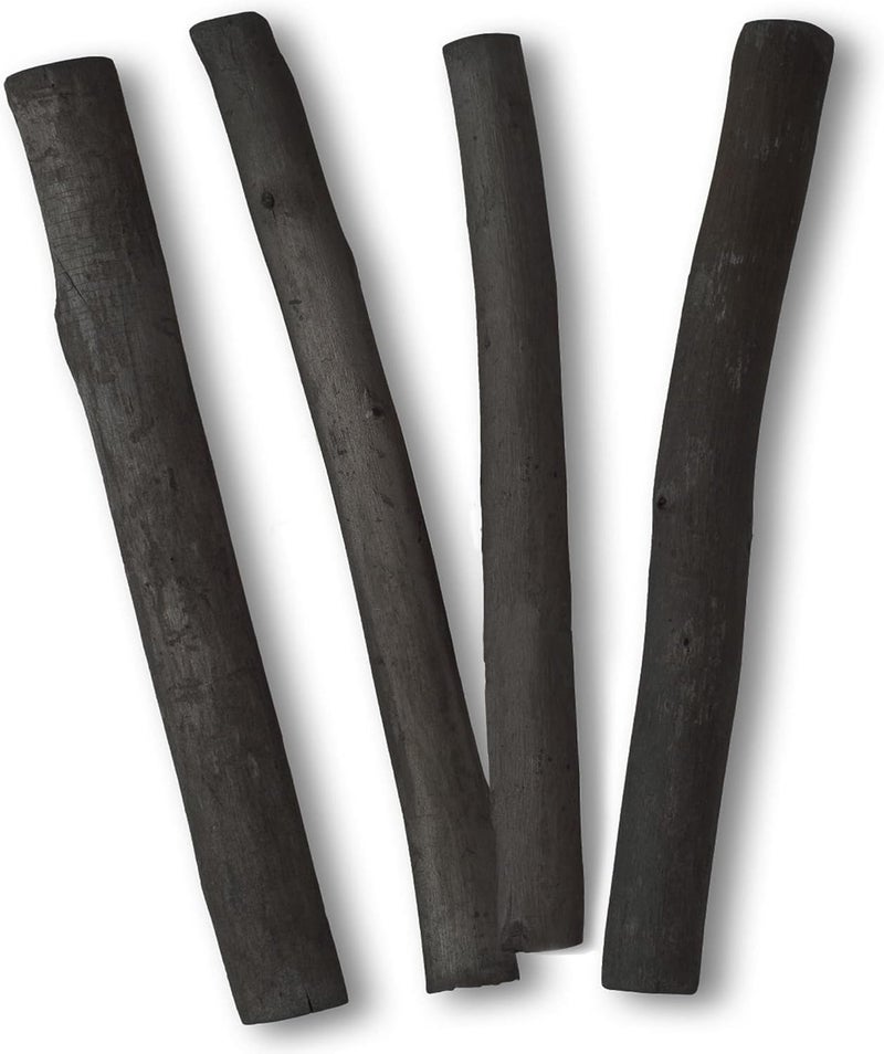 Dlicoda Willow Charcoal Sticks, 18-21MM Jumbo Willow Charcoal Pencils for Artists, Beginners, Students, 2 Pcs Natural Charcoal Stick for Sketching, Drawing, and Shading - Image 2